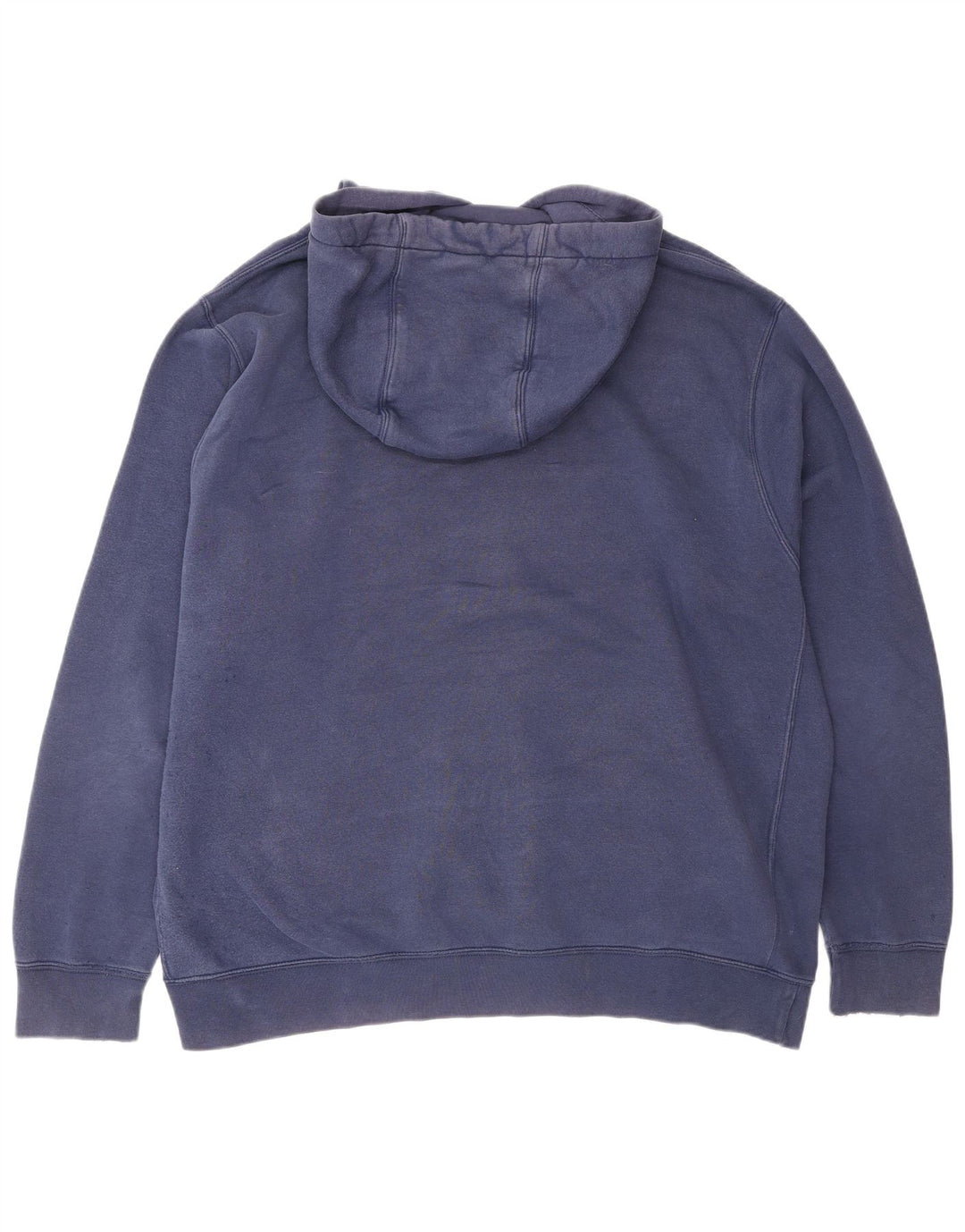 NIKE Herre Loose Fit grafisk hættetrøje XL marineblå bomuld