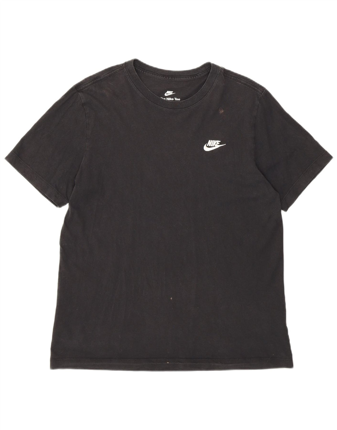 Nike T-shirt top lille sort bomuld til mænd