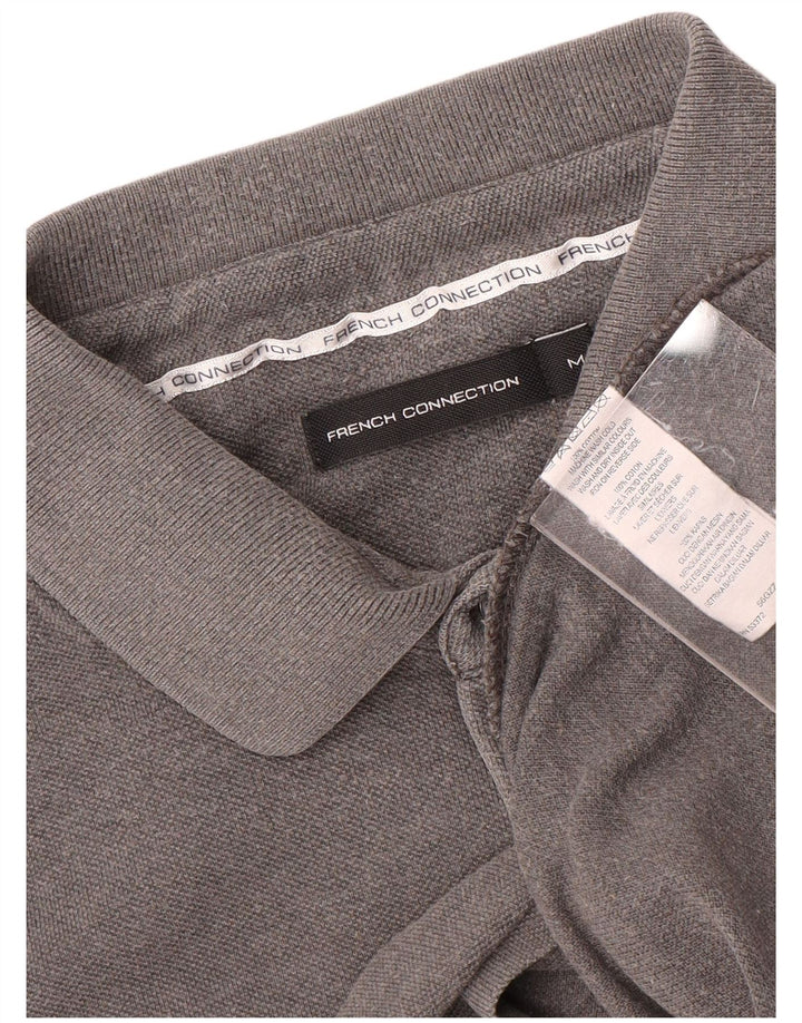 FRANSK FORBINDELSE Herre poloshirt Medium Grå Bomuld