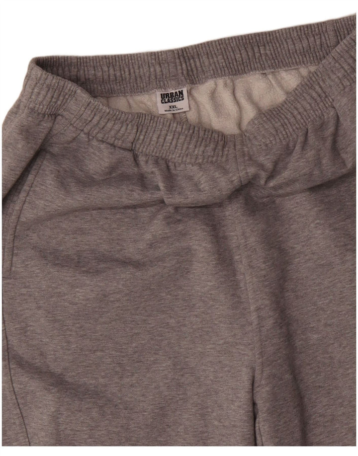 URBAN CLASSICS Herre træningsdragt Bukser Joggers 2XL Grå Bomuld