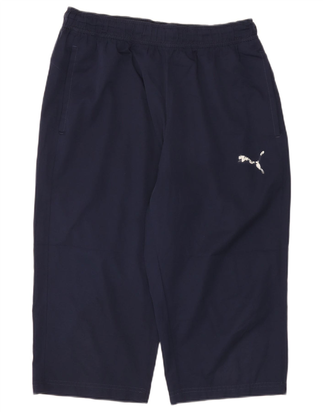 Puma Herre Bermuda Sportshorts Large Navy Blue Polyester
