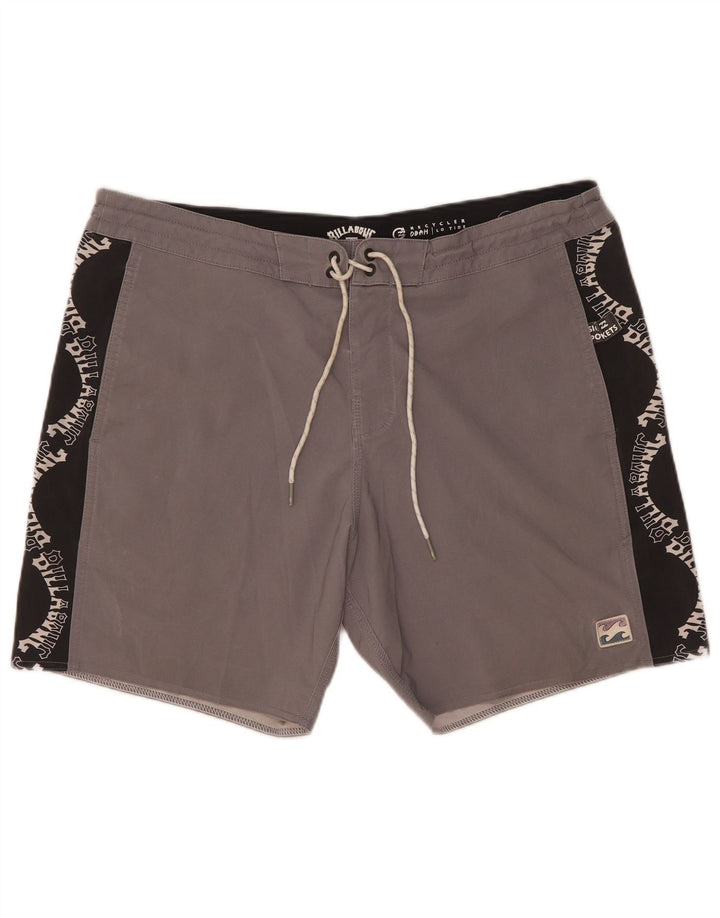 Billabong Herre grafiske svømmeshorts, store grå farveblok polyester