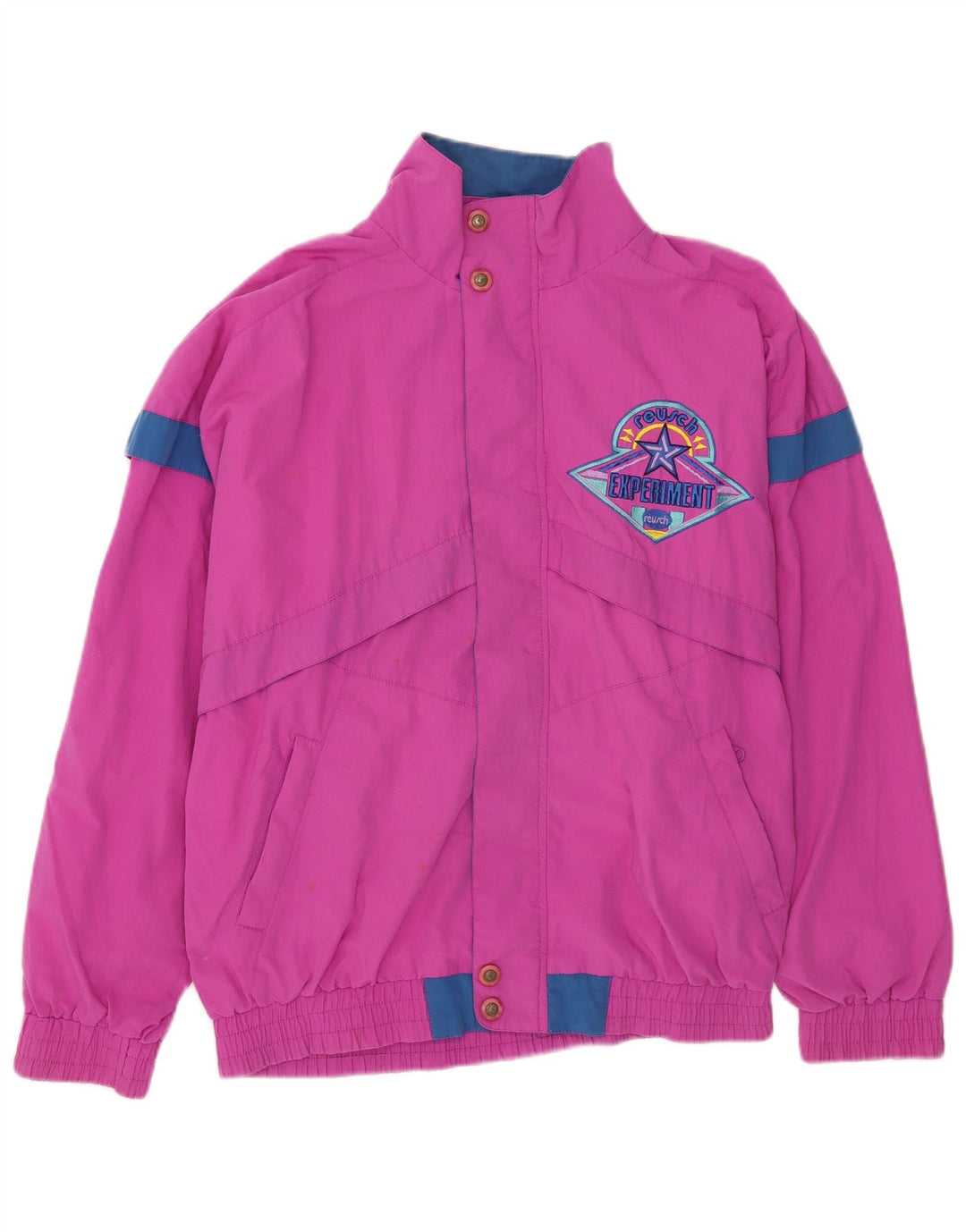 Reusch Træningsdragt til mænd Topjakke Stor Pink Colourblock Polyester
