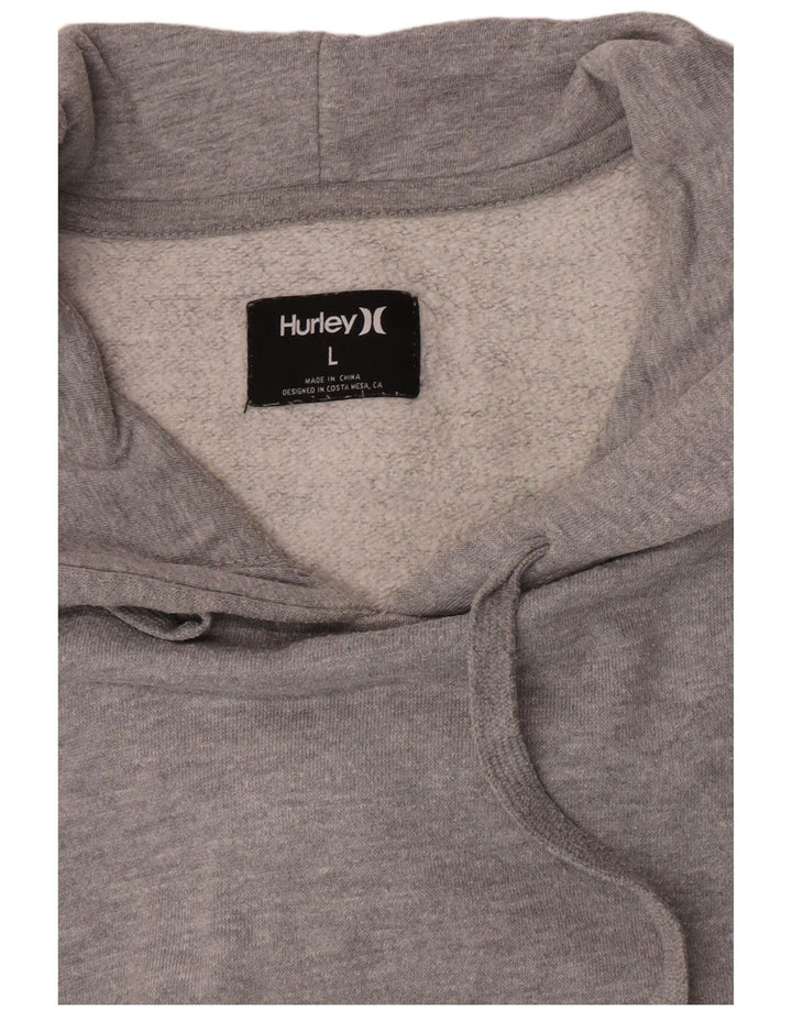 Hurley Herre Hættetrøje Jumper Large Grå