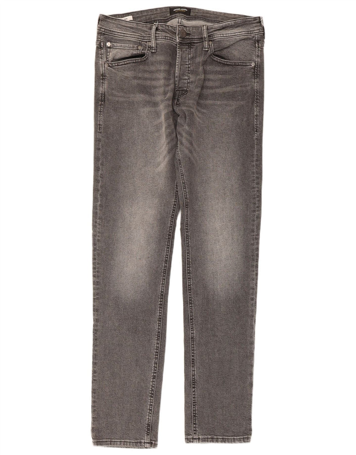 Jack & Jones Slim Jeans til mænd W32 L32 Grå