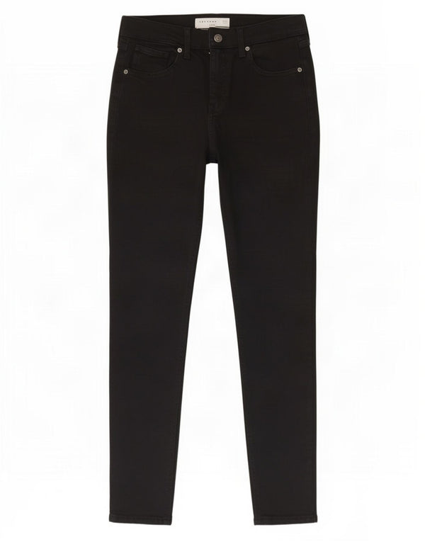 Topshop Dame Jamie Skinny Jeans W26 L27 Sort Bomuld