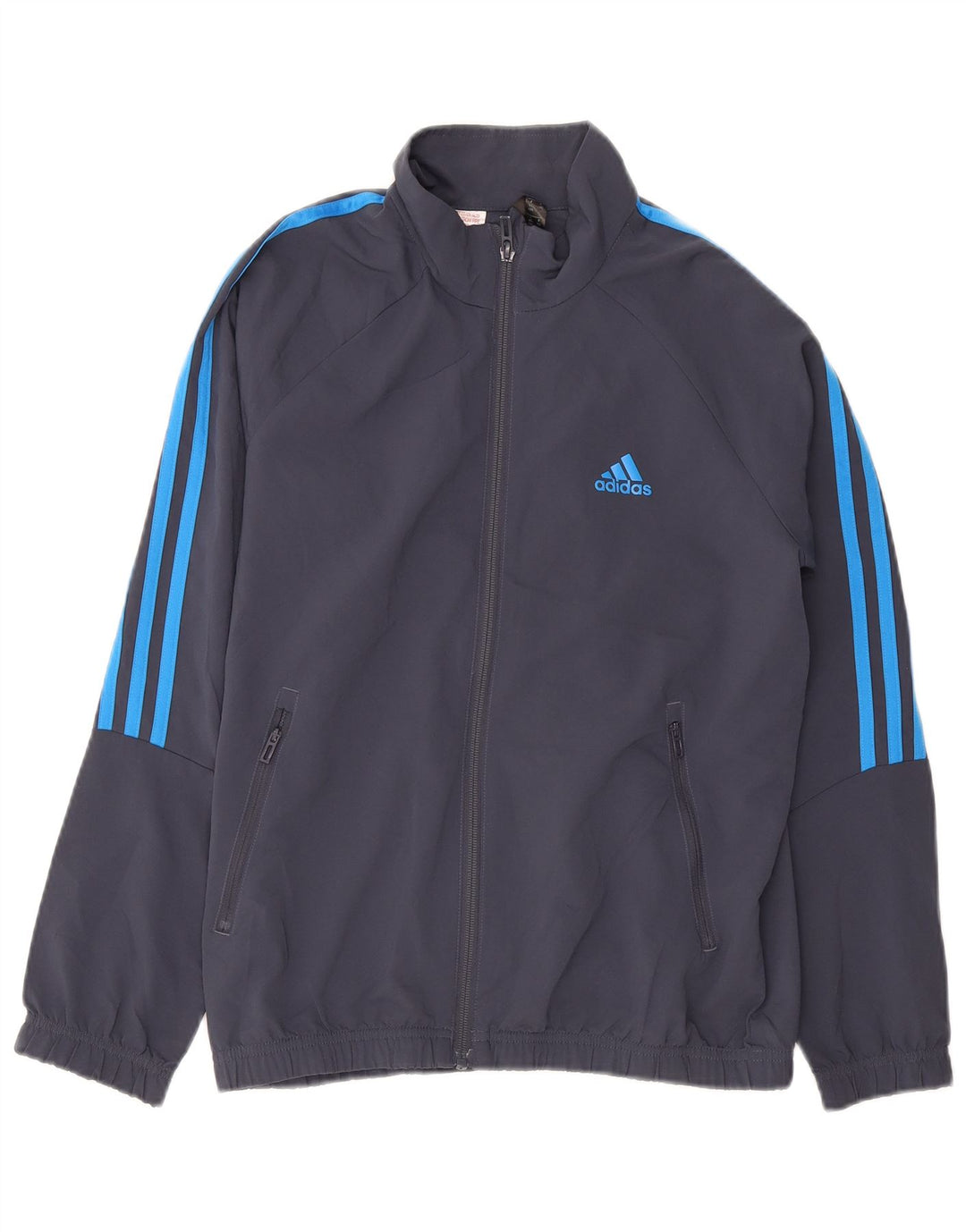 Adidas drenge Aeroready træningsdragt topjakke 11-12 år marineblå polyester