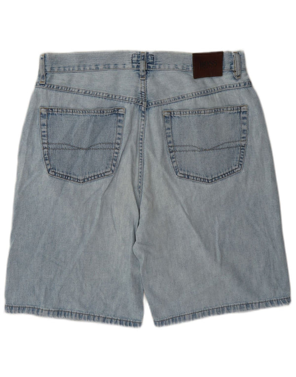 Hugo Boss Denim Shorts til mænd W35 Large Blue