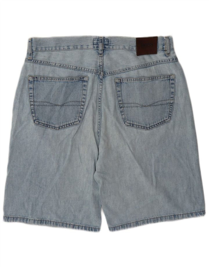 Hugo Boss Denim Shorts til mænd W35 Large Blue