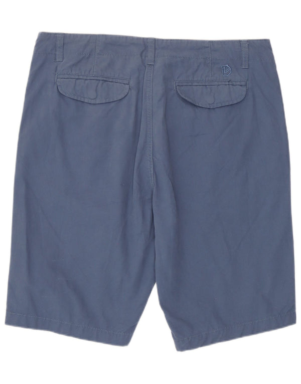Dacks Herre Regular Fit Chino Shorts IT 50 Large W34 Blue Cotton