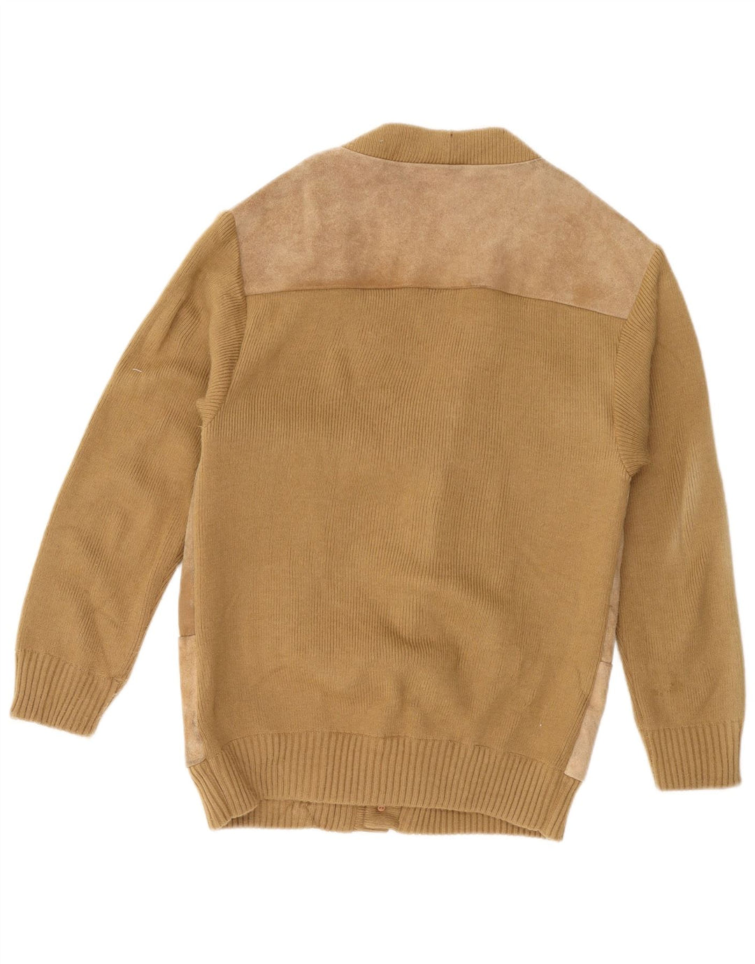 Vintage herre cardigan sweater 2XL Beige