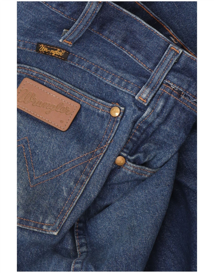 Wrangler Straight Jeans til mænd W32 L30 Blå