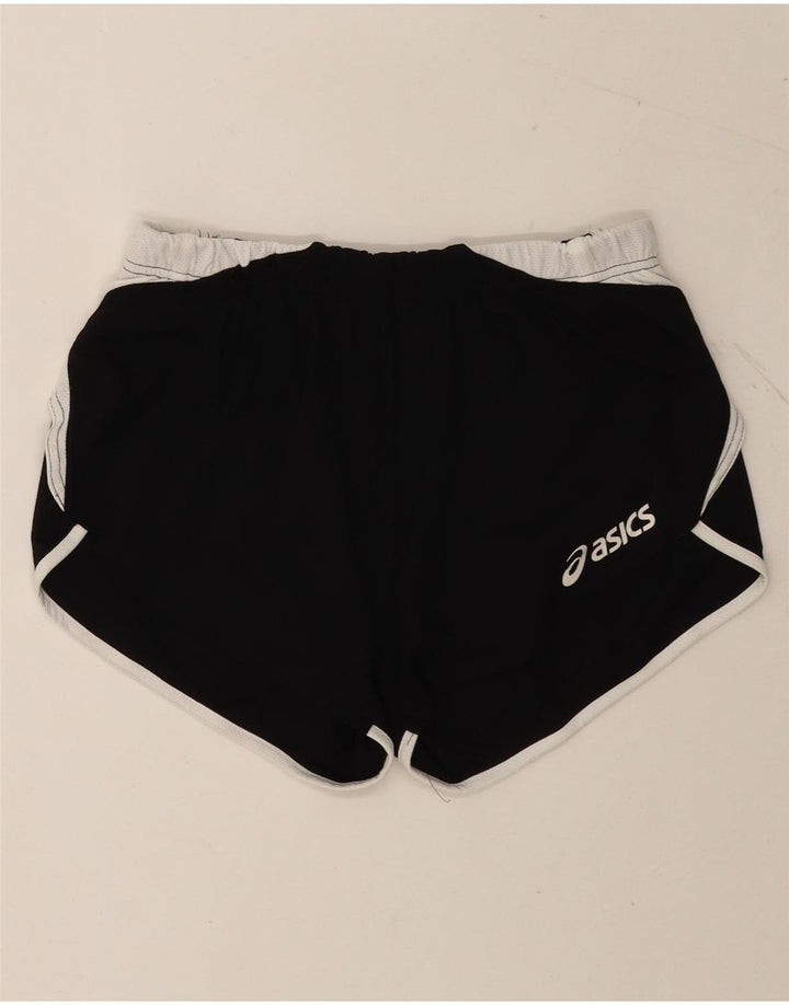 Asics Sportsshorts til kvinder UK 12 Medium Sort Colourblock Bomuld