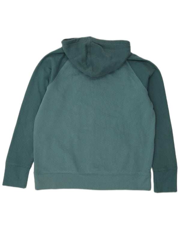 Champion Herre grafisk hættetrøje Jumper Medium Blue Colourblock Bomuld