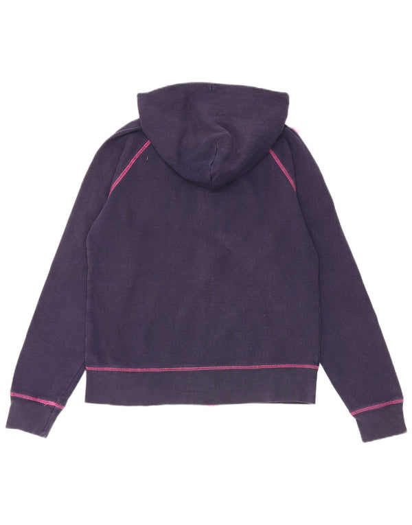 Gap Dame Hættetrøje Sweater UK 14 Medium Navy Blue Bomuld