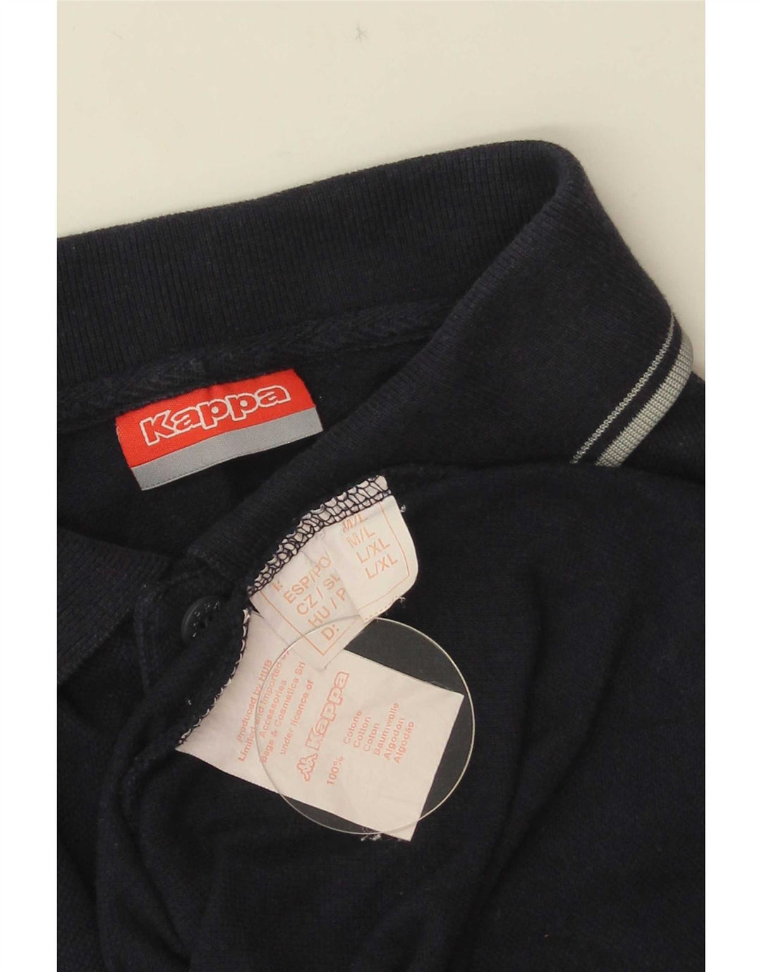 Kappa herre poloshirt Medium marineblå bomuld