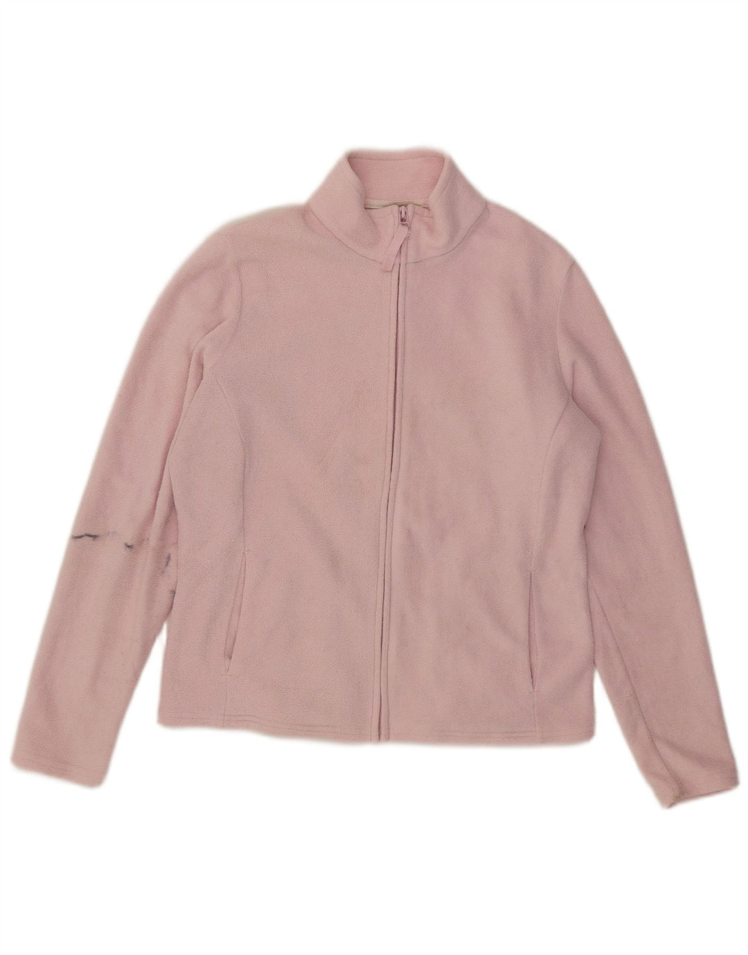 Marks & Spencer Fleecejakke til kvinder UK 14 Stor Pink Polyester