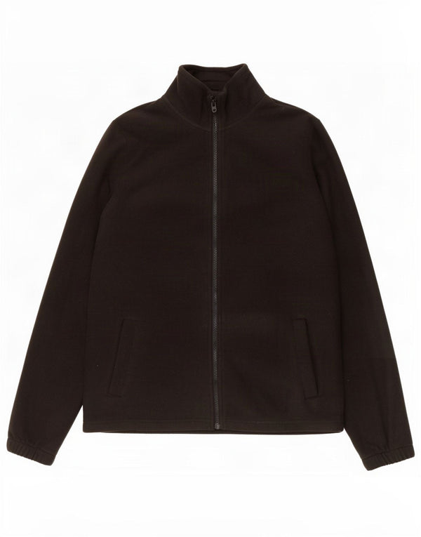 Mountain Warehouse Dame Oversized Fleecejakke UK 10 Small Black