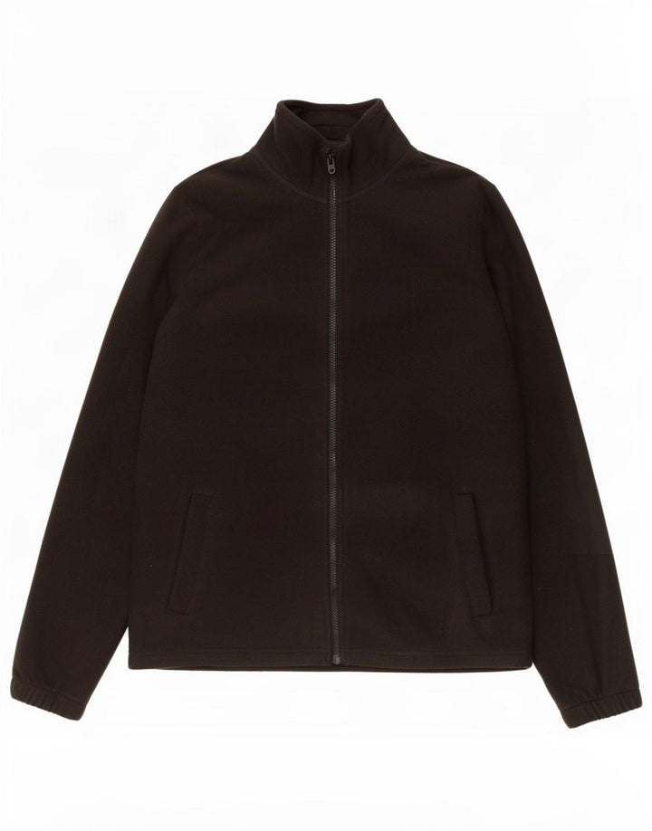 Mountain Warehouse Dame Oversized Fleecejakke UK 10 Small Black