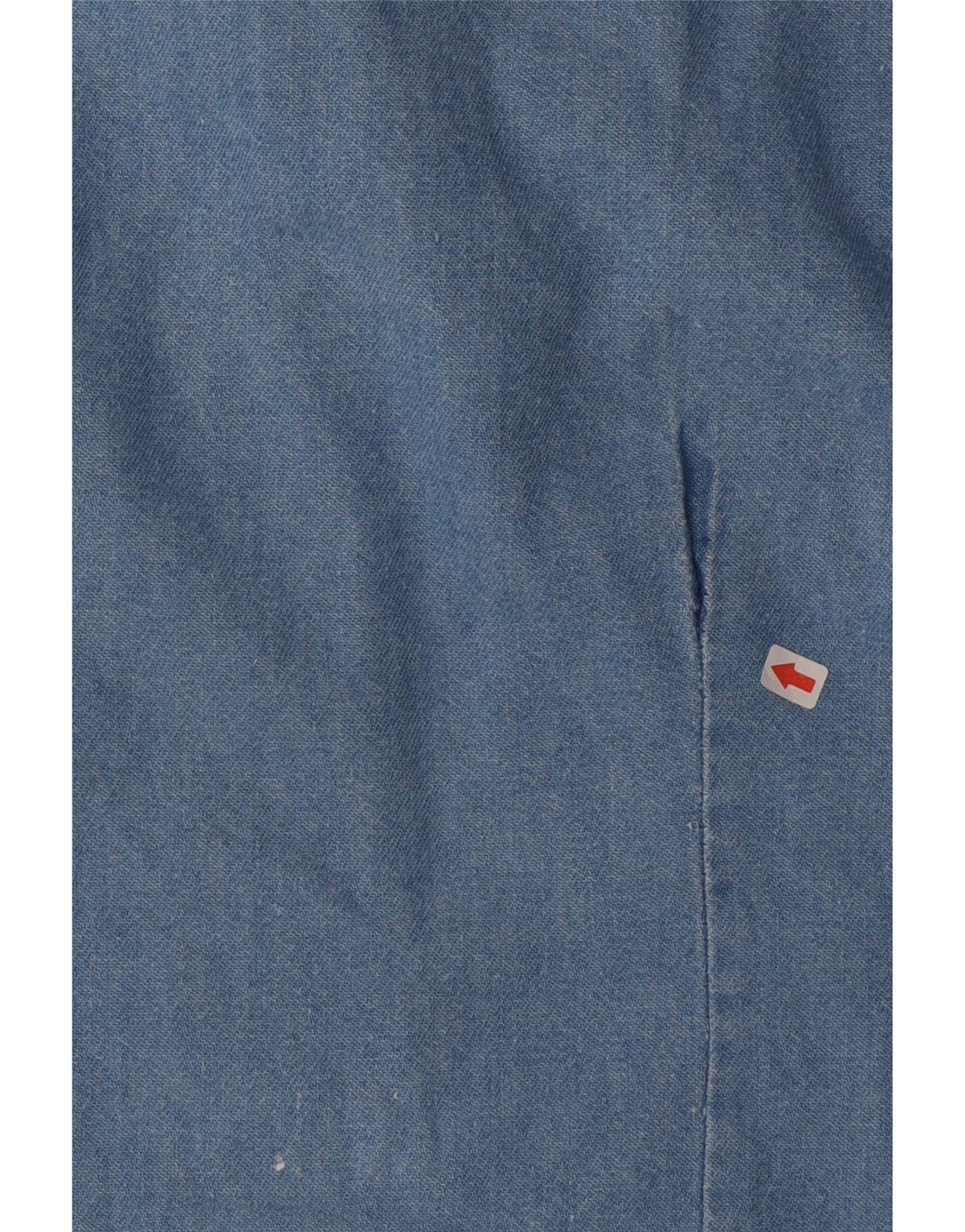 Vintage denimskjorte til kvinder UK 14 Large Blue