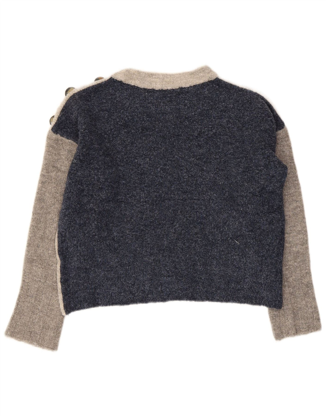 Marks & Spencer Dame sweater med rund hals DK 14 mellemgrå