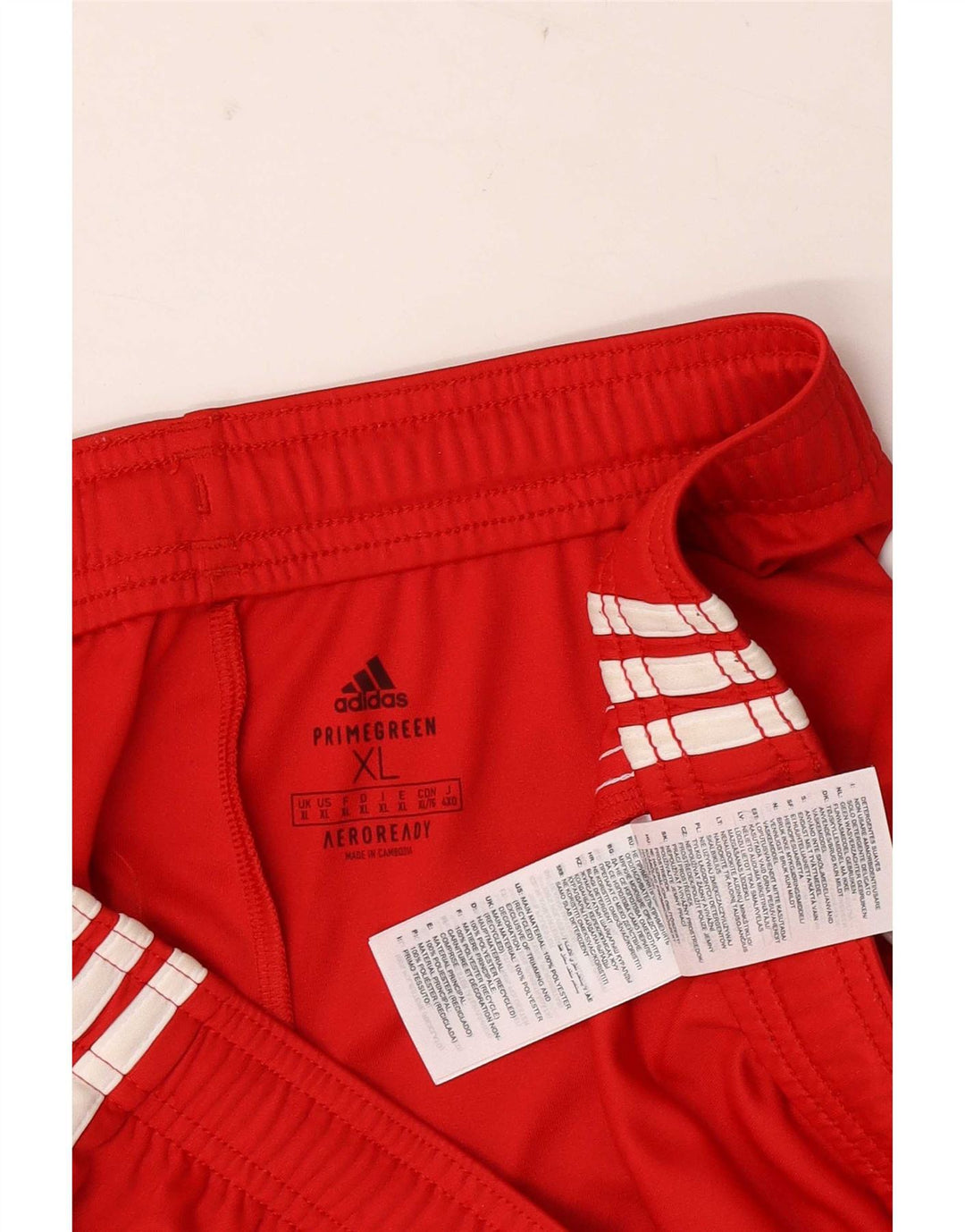 Adidas Aeroready Sportsshorts til mænd XL Rød Polyester