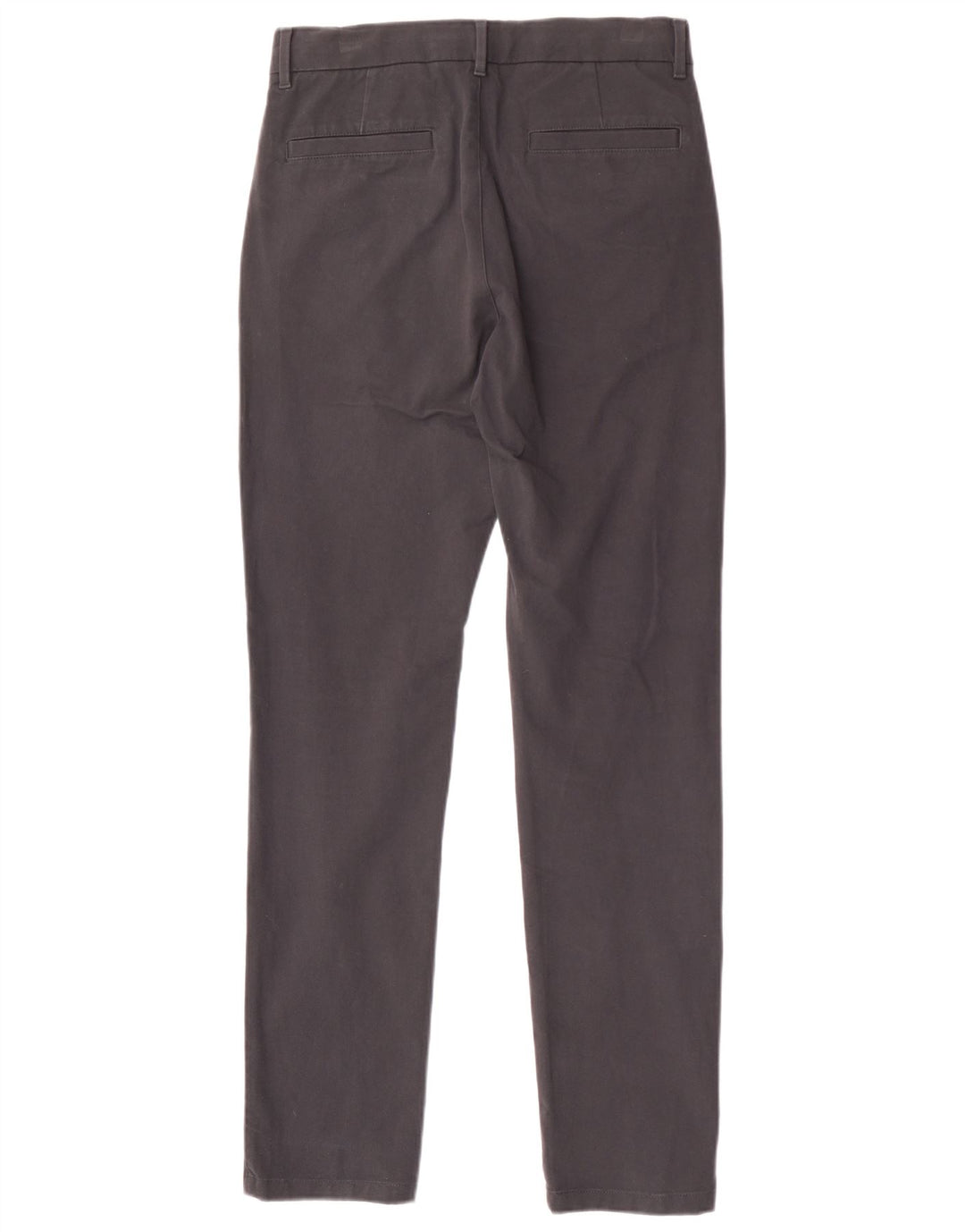Marks & Spencer Herre Slim Chino Bukser W30 L33 Grå Bomuld