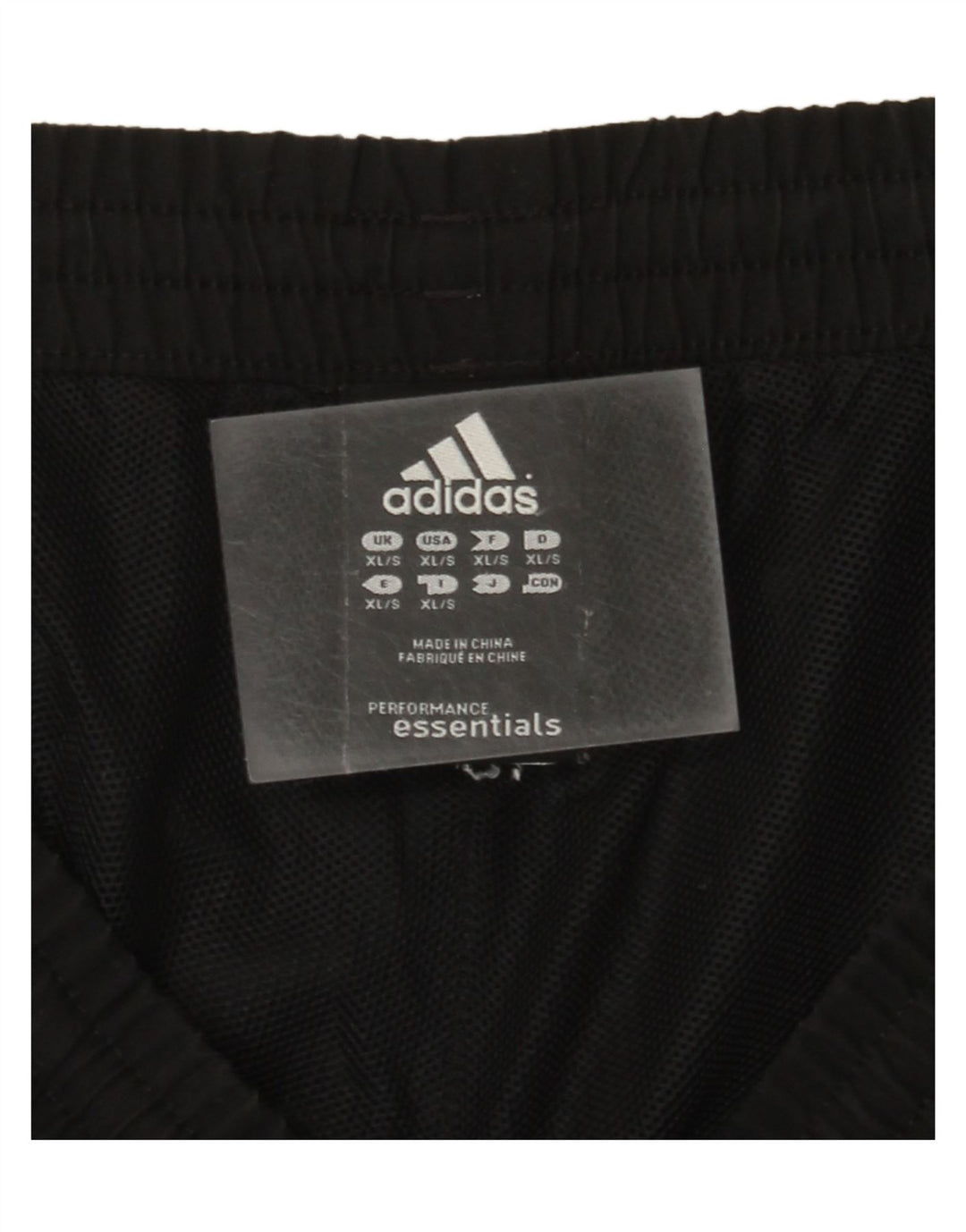 Adidas Herre Climalite træningsdragt bukser XL sort polyester
