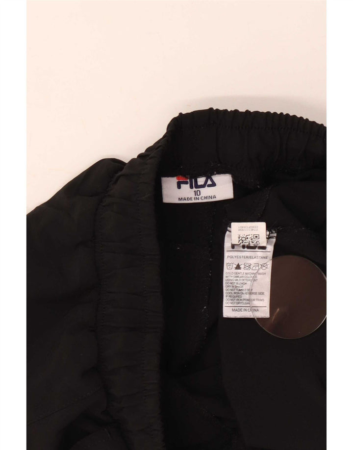 Fila Sportsshorts til kvinder UK 10 Small Black Polyester