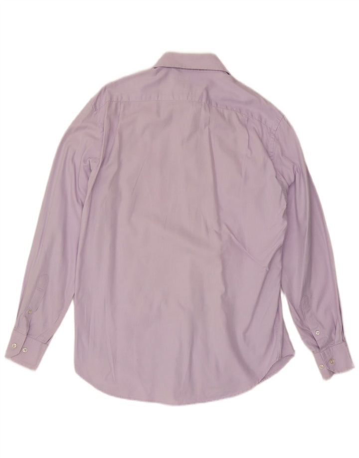 Massimo Dutti Herreskjorte Str. 15 3/4 40 Medium Lilla Sildeben