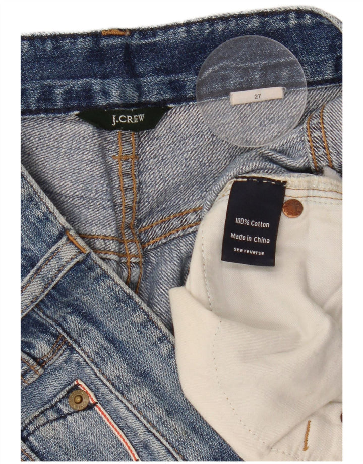 J. CREW denimshorts til kvinder W27 Små blå bomuld