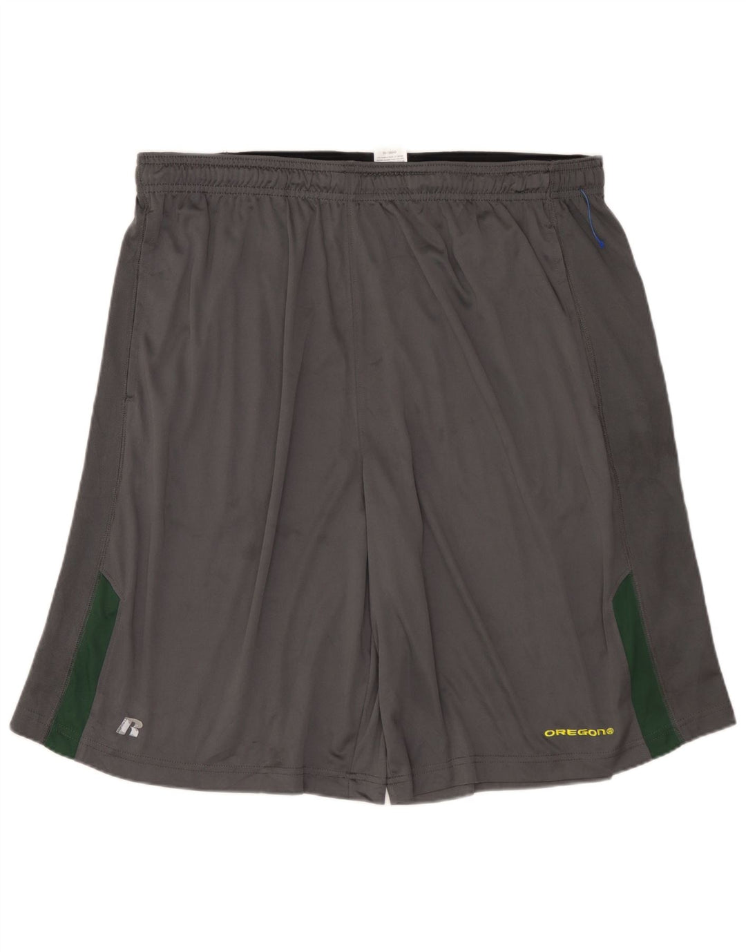 RUSSELL ATHLETIC Sportsshorts til mænd 2XL Grå Colourblock Polyester