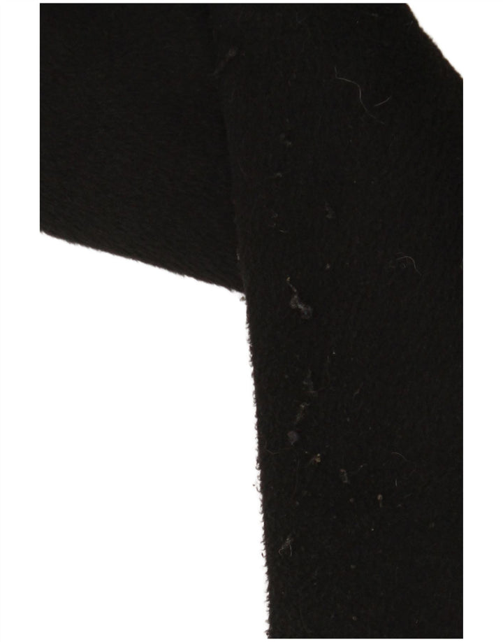 DESIGUAL Grafisk overfrakke til kvinder EU 44 XL Sort Houndstooth Polyester