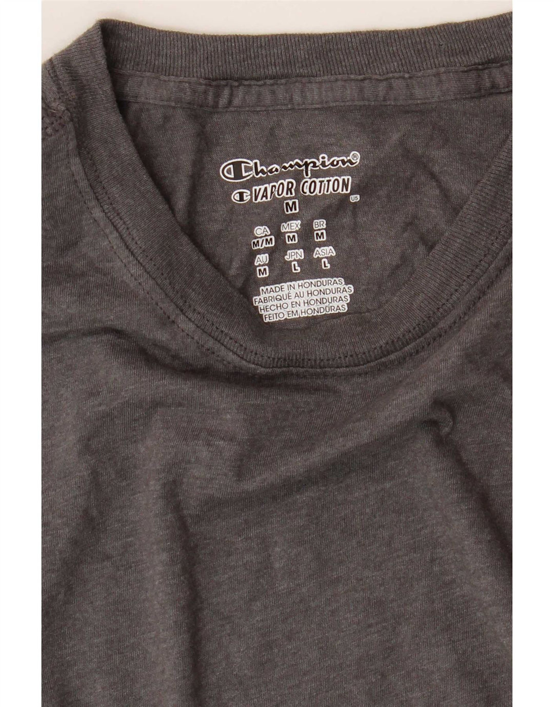 Champion Herre T-Shirt Top Medium Grå