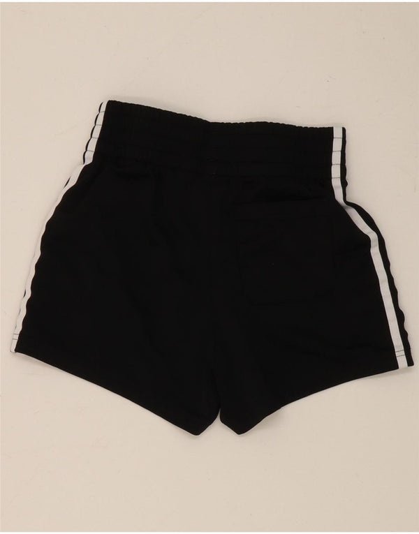 Adidas sportsshorts til kvinder UK 4 XS sort polyester