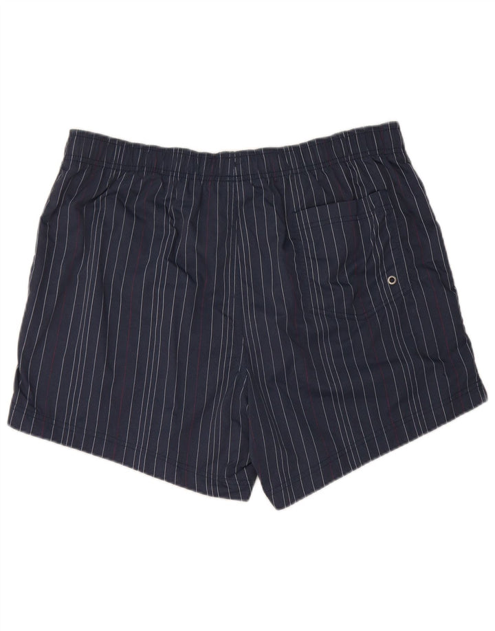 Champion svømmeshorts til mænd XL marineblå stribet polyamid
