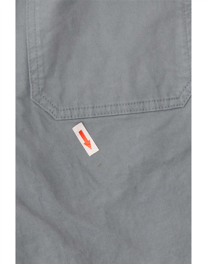 Marks & Spencer Herre Chino Shorts W34 Large Blue Cotton