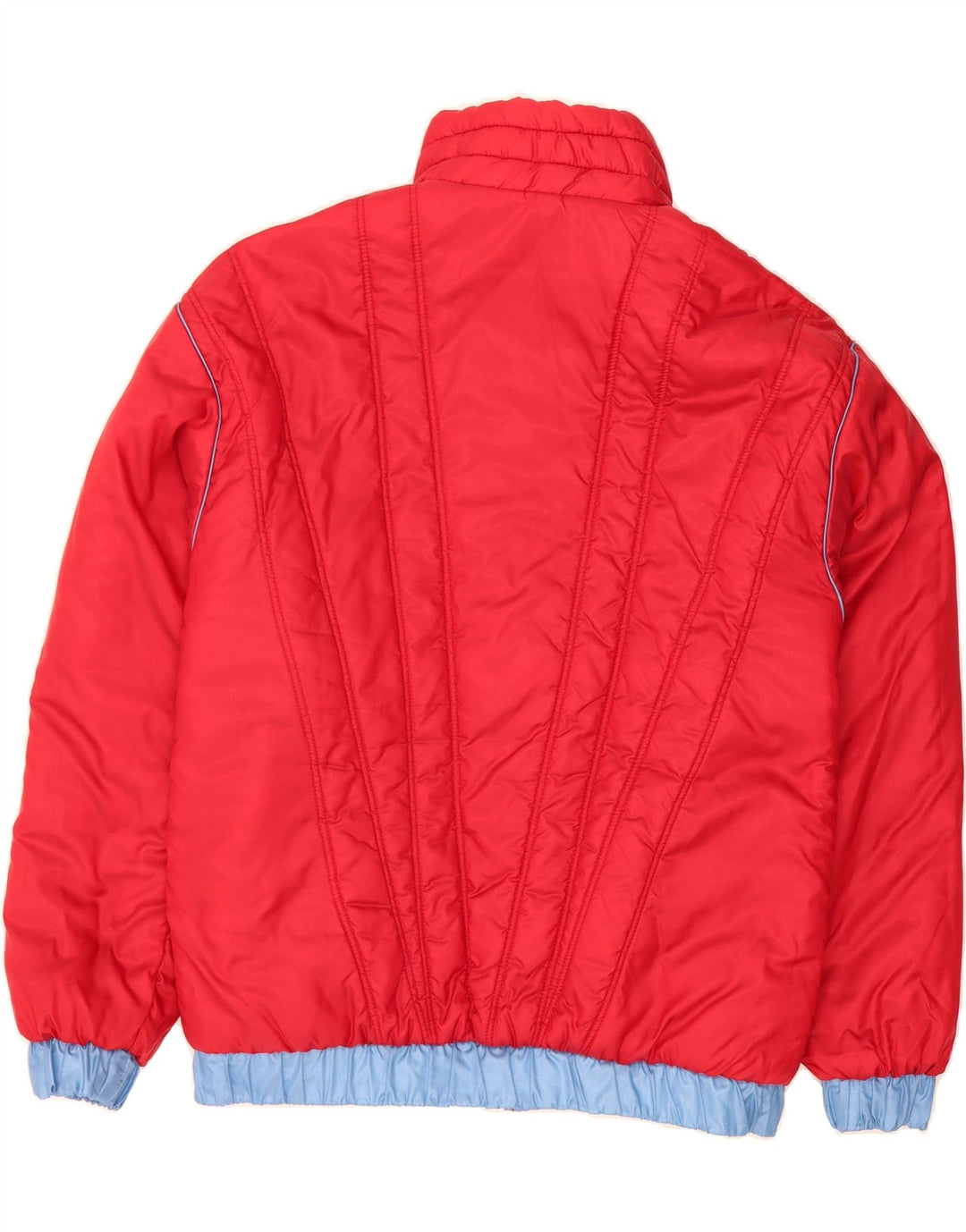 GOLDEN TEAM Mens Reversible Jacket IT 54 2XL Blue Striped Polyamide Vintage Golden Team and Second-Hand Golden Team from Messina Hembry 