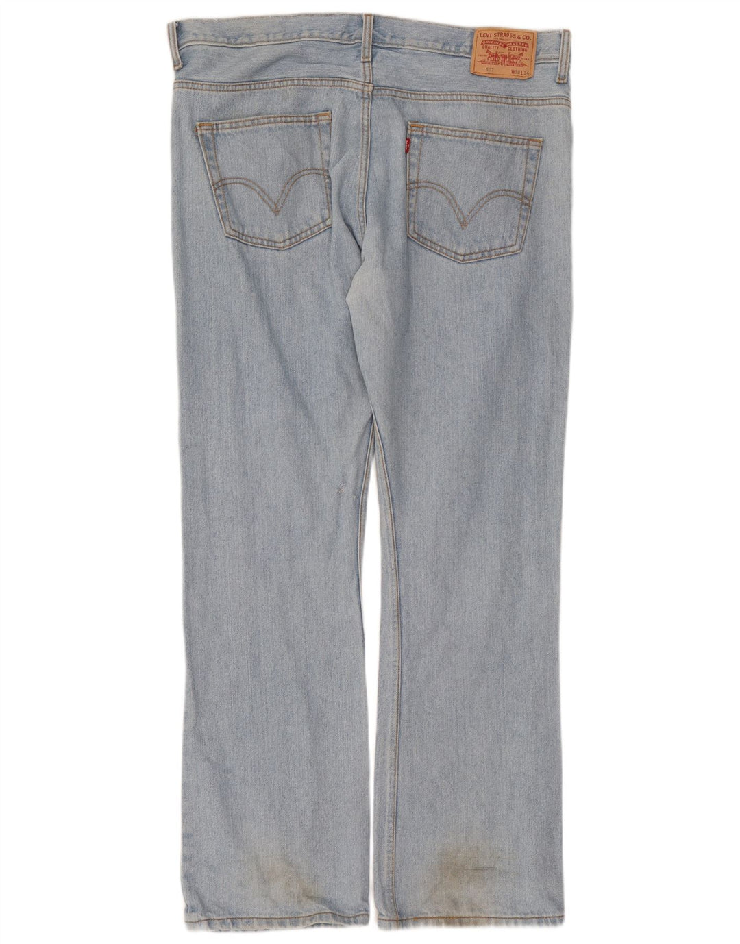Levi's Herre 507 Bootcut Jeans W38 L34 Blå