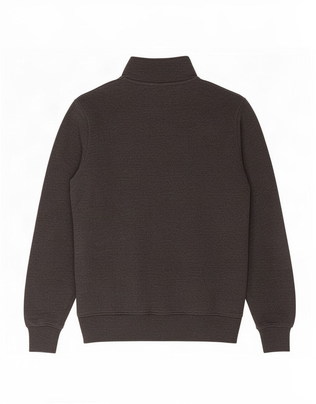 Jack & Jones Herre Core Zip Neck Sweatshirt Jumper Medium Grey Colourblock