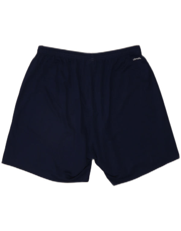 Adidas Mens Climalite Sport Shorts Large  Navy Blue