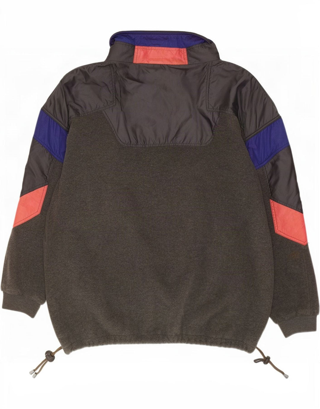 Klepper Herre lynlås hals Fleece Jumper 2XL Grå Colourblock Polyester