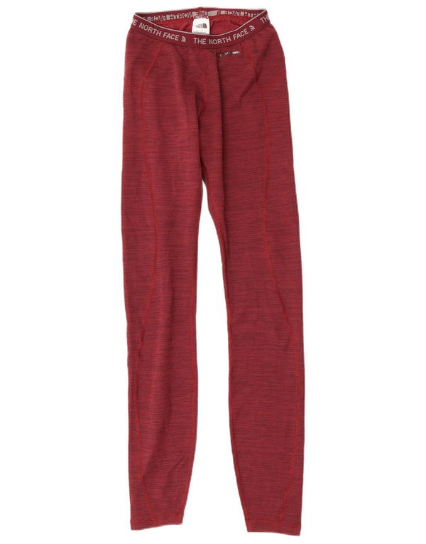 The North Face Kvinders Grafiske Leggings UK 6 XS Rød Flecked Polyester