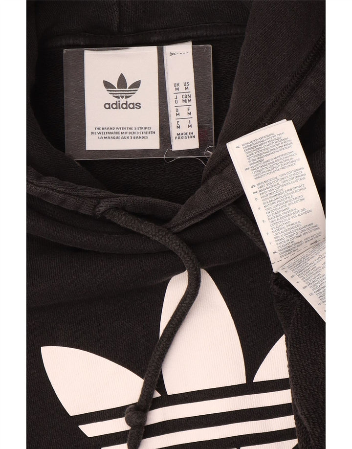 Adidas Grafisk hættetrøje til mænd mellem sort bomuld