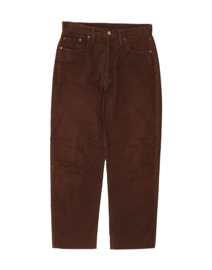 REPLAY Womens Cropped Jeans W30 L25 Brown Cotton Vintage Replay and Second-Hand Replay from Messina Hembry 
