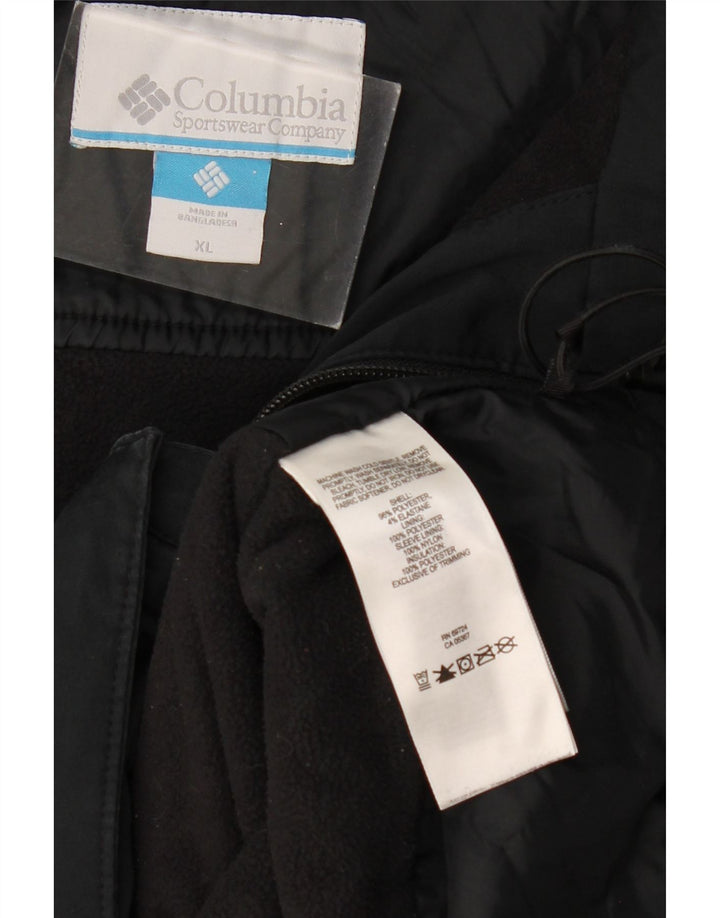 COLUMBIA Windbreaker-jakke med hætte til mænd UK 42 XL Grå polyester