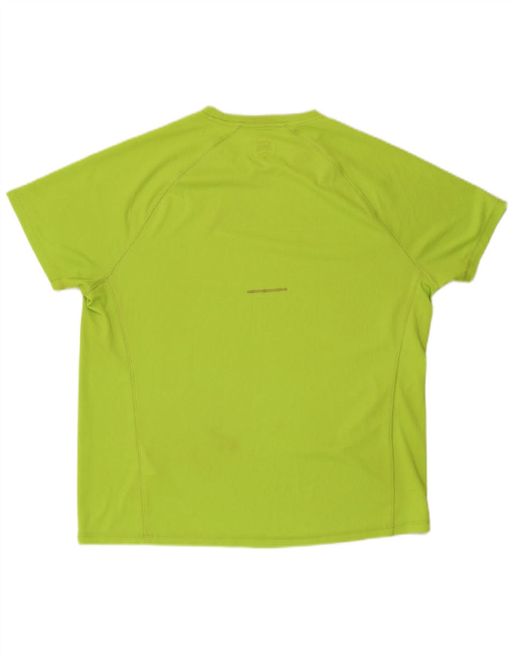Asics Herre T-Shirt Top 2XL Grøn Polyester