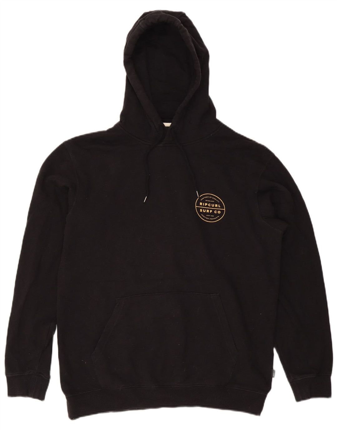 RIP CURL Grafisk hættetrøje til mænd mellem sort bomuld