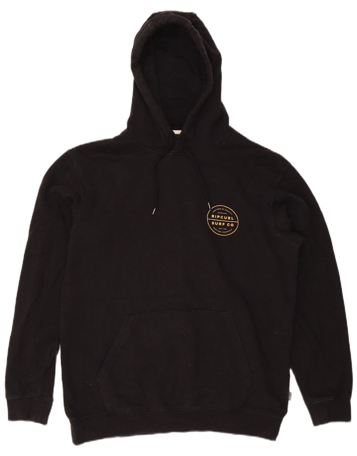 RIP CURL Grafisk hættetrøje til mænd mellem sort bomuld