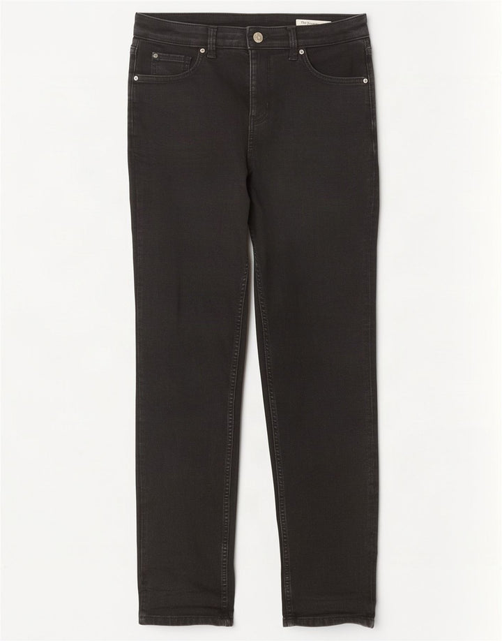 Marks & Spencer Womens The Sienna Straight Jeans UK 12 Medium W32 L30 Black